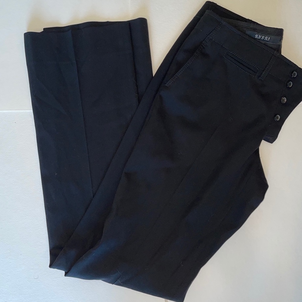 Gucci black trousers